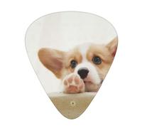 Set di 12 plettri per ukulele, basso, chitarra elettrica e acustica, da avere per chitarristi, simpatico corgi