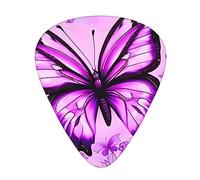 Set di 12 plettri viola per chitarra, 3 spessori, per chitarra acustica, basso, chitarra elettrica e molto altro ancora.