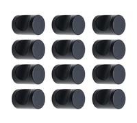 Set di 12 pratici e robusti pomelli in lega di alluminio a foro singolo, accessori per la casa e la decorazione dei cassetti