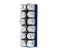 Set di 12 scalpelli in metallo per intaglio gioielli set professionale strumento artigianale struttura in acciaio per la creazione di modelli