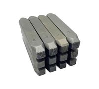 Set di 12 scalpelli in metallo per intaglio gioielli, strumenti per incidere gioielli, struttura in acciaio, per la creazione di modelli e texturing, strumenti per la creazione di modelli