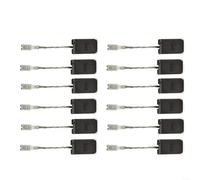 Set di 12 spazzole di carbone per GWS 1000 1100 1400 | Confezione da 12 pezzi, compatibile con gws 1000-1400, ripara le fluttuazioni del motore, materiale durevole