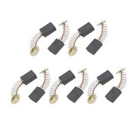 Set di 12 spazzole di carbone per utensili elettrici, 6 x 12 x 17 mm, compatibili con trapani e motoseghe