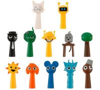 Set di 12 statuette Sprunki colorate, giocattolo creativo per bambini, adulti, giocatori e collezionisti, giocattolo divertente per Natale, regalo di compleanno (2)