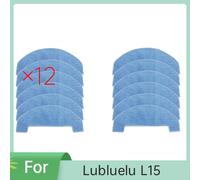 Set di 12 stracci per la pulizia dell'aspirapolvere robot Lubluelu L15