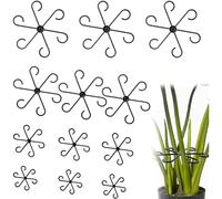 Set di 12 supporti per piante rampicanti con gancio a traliccio, accessori da giardino riutilizzabili