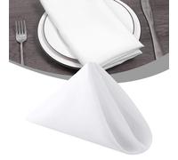 Set di 12 tovaglioli da pranzo eleganti e versatili in cotone 40x40 cm