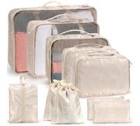 Set di 12 valigie organizer da viaggio, organizer per valigie, organizer per valigie, 2 sacchetti esfolianti per viaggi, viaggi d'affari, escursioni, campeggio,