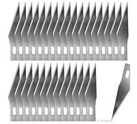 Set di 120 lame per bisturi, coltelli fai da te, lame di ricambio per bisturi, coltelli per hobby, coltelli fai da te, coltelli di precisione, modellismo, bisturi, acciaio al carbonio