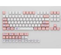 Cortek Set di 129 tasti Keycaps Steam Rabbit Pink PBT XDA