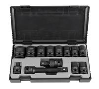 SET DI 13 BUSSOLE PNEUMATICHE DA 1/2” ESAGONALI + ADATTATORI