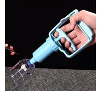 Set di 13 coppette cinesi for terapia, ventose ad aria compressa con impugnatura a pompa for massaggi a casa e sollievo dal dolore
