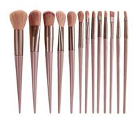 Set di 13 pennelli da trucco professionali, alla, per principianti, professionisti, donne, viso, occhi