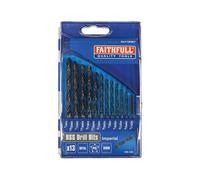 Set Di 13 Punte HSS Faithfull 1/16-1/4 X 1/64 FAIF13PSET