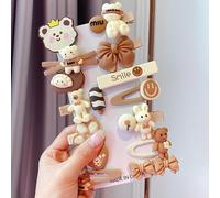 Set di 14 forcine per capelli per bambine, accessori per capelli fatti a mano, con bordi arrotondati, per asilo, feste di compleanno, coda di cavallo, trecce, frangia