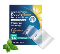 Set di 14 patch di pulizia polmonare | Bande di supporto respiratorio | Patch di supporto portatile | Disc lenitivo e morbido comodo per il benessere della salute per la salute uomini che fumano donne