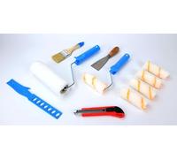 Set di 14 pezzi, pennelli di diversi spessori e strumenti, ideali per lavori artistici e artigianali. *