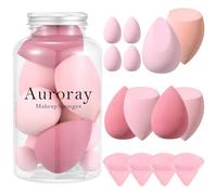 Set di 14 spugne per il trucco, spugnette di bellezza con 4 spugnette per cipria e 4 mini spugne da trucco, regalo per San Valentino, festa della mamma, per donne, liquido, fondotinta, cipria,