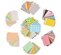 Set di 140 mini cornici per foto, in carta colorata, istantanea