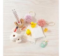 Set di 15 accessori da bagno in miniatura per porta gnomo, decorazione natalizia e casa delle bambole, set di utensili da bagno con mini dentifricio, spugna da bagno, anatra, carta igienica