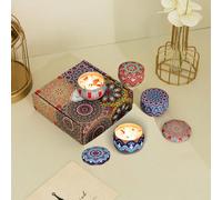 Set di 15 candele profumate, 15 aromi, 15 candele in barattolo di cera di soia colorata per aromaterapia, senza fumo, regalo per famiglia, amici, donne, madre, fidanzata e moglie, per Capodanno, compl