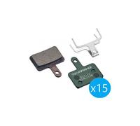 Set di 15 coppie di pastiglie freno organiche tektro e10 11
