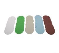 Set di 15 dischi di carta vetrata per lucidatura da 12,7 cm, per trattamento superficiale, include diverse dimensioni di grana per esigenze di finitura di legno e metallo (25 pezzi)