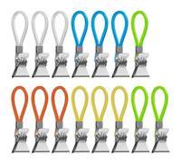 Set di 15 ganci per asciugamani, mollette per asciugamani, clip per asciugamani, clip per asciugamani, clip per asciugamani per case, cucine, bagni
