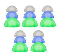 Set di 15 luci decorative a semisfera a LED per parco, lampade per cortile IP44 per esterni