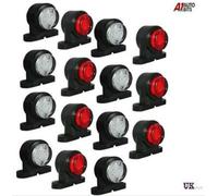 Set Di 15 Mini Luci Marker In Gomma Led 12-24V Per Rimorchi E Camion