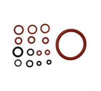 Set di 15 O-Ring in silicone rosso e nero per Saeco e per attrezzature da caffè gaggia, kit di guarnizioni per gruppi di birra compatibile con parti della serie Odea, per talea, Lirika, Minuto e