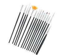 Set di 15 pennelli per unghie in gel versatili e penna per punteggiare, strumenti per manicure e nail art