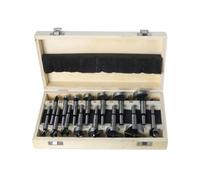 Set di 15 punte da trapano for legno 10-50 mm, taglierina for sega a tazza autocentrante, compatibile con strumenti for la lavorazione del in acciaio al carbonio Forstner
