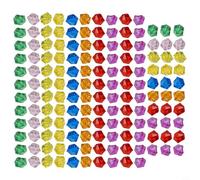 Set di 150 pietre acriliche trasparenti per abbellire la tua casa o organizzare eventi (colore misto)