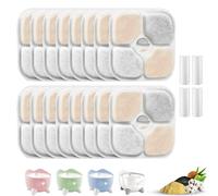 Set Di 16+4 Filtri Per Fontana D'acqua Applicabili A Catit Pixi, Sistema Di Trip