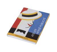 Set di 16 cartoline Tintin, Hergé e pubblicità 31312 (10x15 cm)