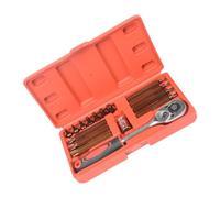 Set di 16 chiavi esagonali Torx con testa a stella e punta MHT per riparazione automobilistica Manutenzione Meccanica Task Tool Set di cacciaviti Torx in acciaio