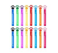 Set di 16 creature che soffia bacchetta dal design ergonomico, strumento adatto ai bambini per divertirsi in cortile, dai 3 anni in su, zampe di gatto, bacchetta per bolle