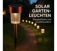 Set di 16 lampade solari da giardino - luci da esterno impermeabili per...