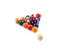 Set di 16 palle da biliardo in resina Ø 50,8 mm per gioco americano - Nouvo