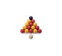 Set di 16 palle da biliardo in resina da 57 mm per 8 Pool - Nouvo