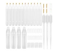 Set di 16 pennarelli con inchiostro bianco di grado artistico, con 3 tipi di pennini