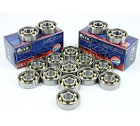 Set Di 16 Strada Luge Aperto Basso Attrito Ultra Qualità Sfera Cuscinetto W/