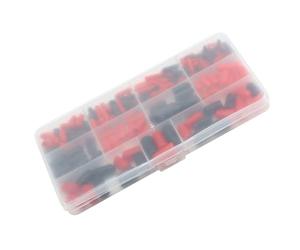 Set di 160 coperture isolanti con facile identificazione in gomma colorata tappi isolanti di installazione semplice per cavi e tubi coperture terminali in gomma