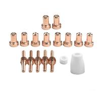 Set di 17 componenti al plasma per taglio di materiali di consumo per PT31 per CUT40 per sistemi di torcia CUT50 CT312 CT418 520TSCPF JG40 LG40