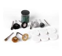 Set di 17 dischi e spazzole per frantumazione multiuso per lavori professionali e imprese costruite a mano, set di frantumazione in metallo e legno