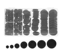 Set di 170 tappi passacavo in gomma per guida cavi: un solo lato protegge i