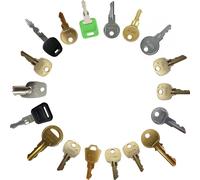 Set di 18 chiavi Pentesting, FEO-K1 MK9901 CH751 CH501 A126 C642A CH545 C415A C413A 2642 C420A 222343 C390A 84 16120 E114 C3466 A CAT 74 Cancello di sicurezza dell'ascensore dell'armadio