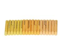 Set di 18 Pastelli a Olio Ad Alta Sicurezza Serie Gialla Morbida Colori Brillanti Colori Pastelli Forniture Artistiche per Bambini Forniture Artistiche Pastelli a Olio Morbidi Set