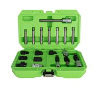 SET DI 18 PEZZI ESTRATTORE PULEGGE ALTERNATORE
